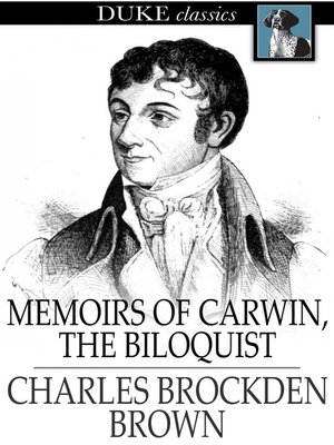 cover image of Memoirs of Carwin, the Biloquist